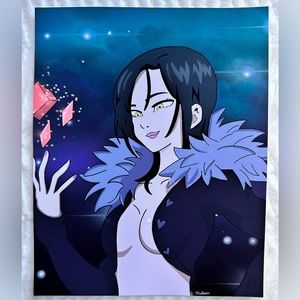 Merlin from Seven deadly sins digital art anime print